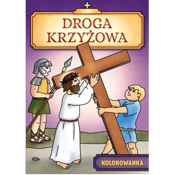 Droga krzyżowa. Kolorowanka edukacyjna