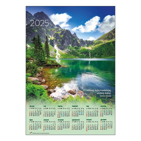Kalendarz Góry (EP-plakat duży)