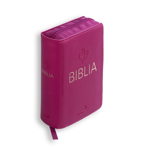 Biblia „Tabor” /malinowa