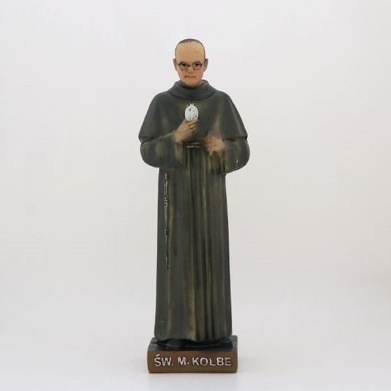 Św. Maksymilian Maria Kolbe - 18 cm (J-95418)