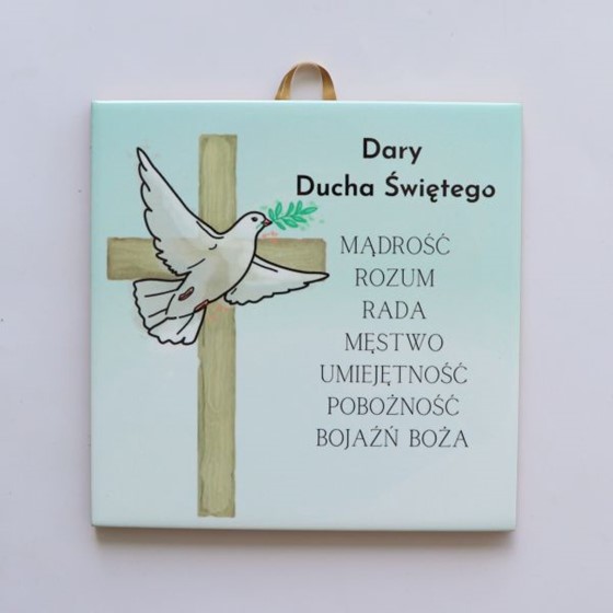 Kafelek - Dary Ducha Świętego (S-duży)