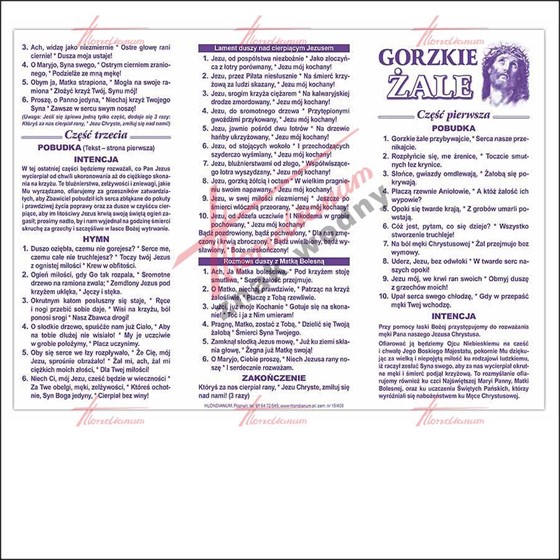 Gorzkie Żale - folder (H)