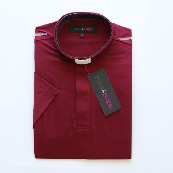 Koszulka POLO Jersey /bordo (D8)