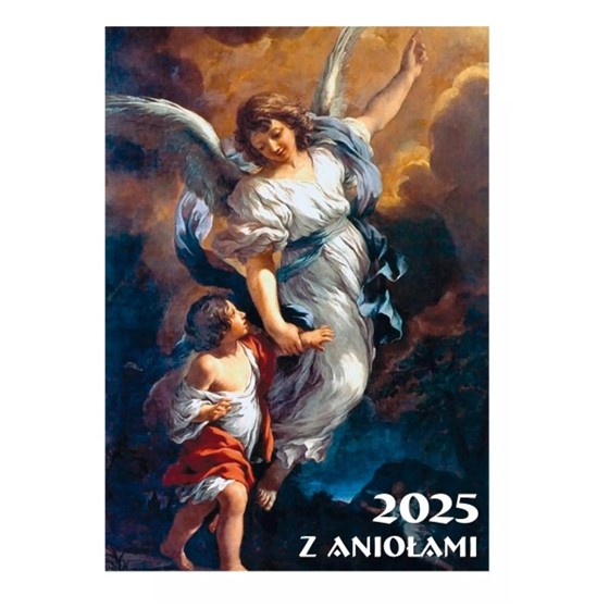 Kalendarz ścienny: 2025 z Aniołami